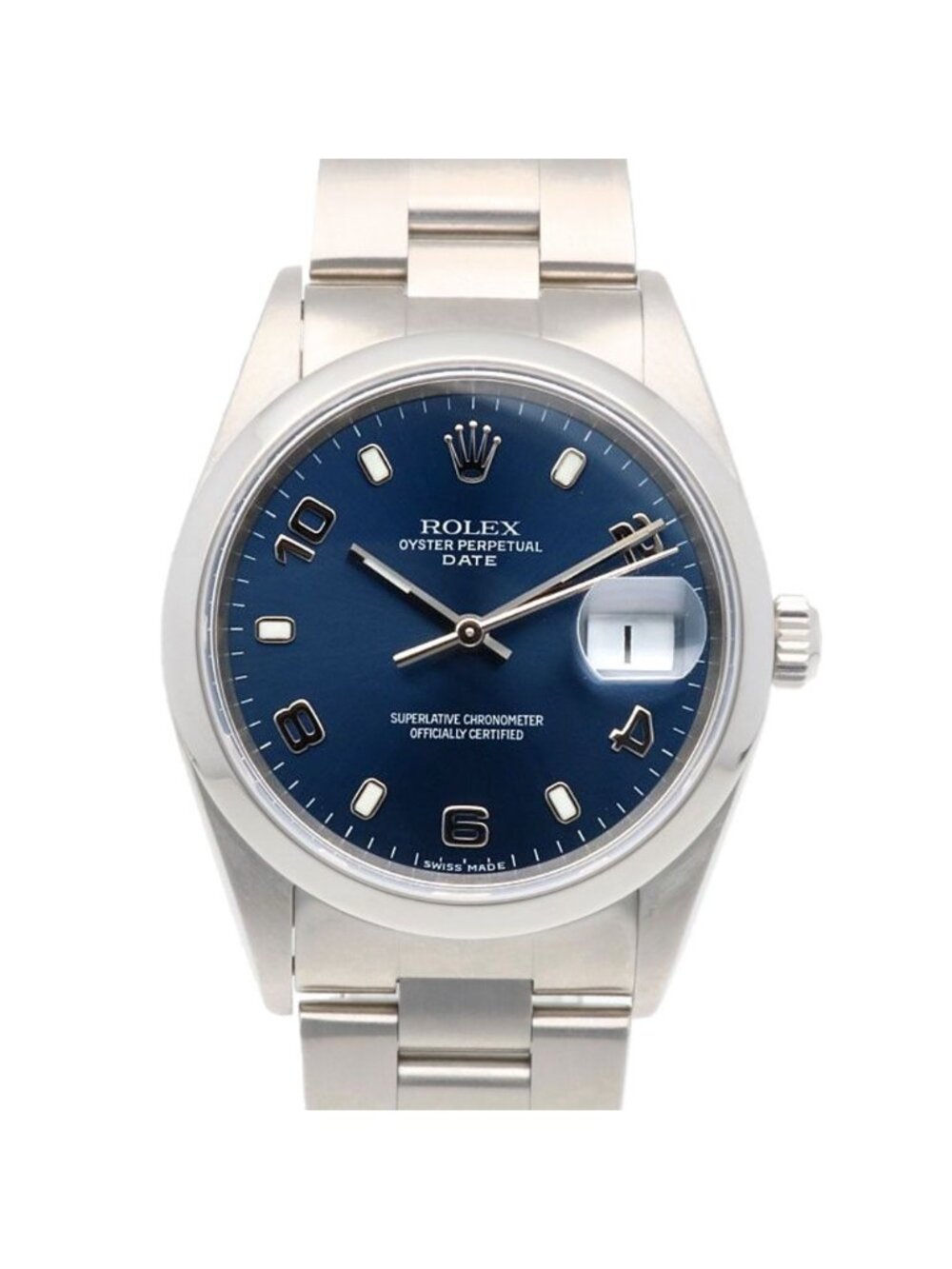 Rolex Date Oyster Perpetual Watch Stainless Steel Automatic